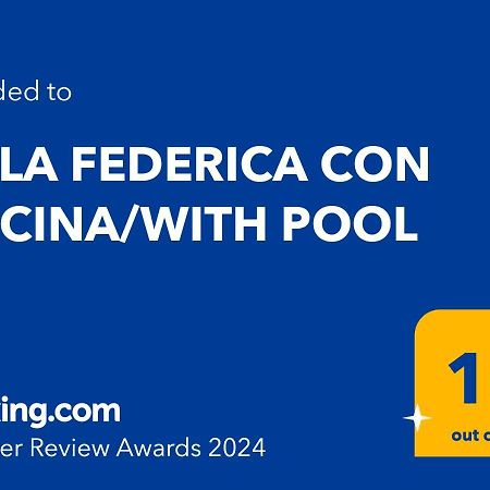 Villa Federica Con Piscina/With Pool Santa Maria Del Focallo Exterior photo