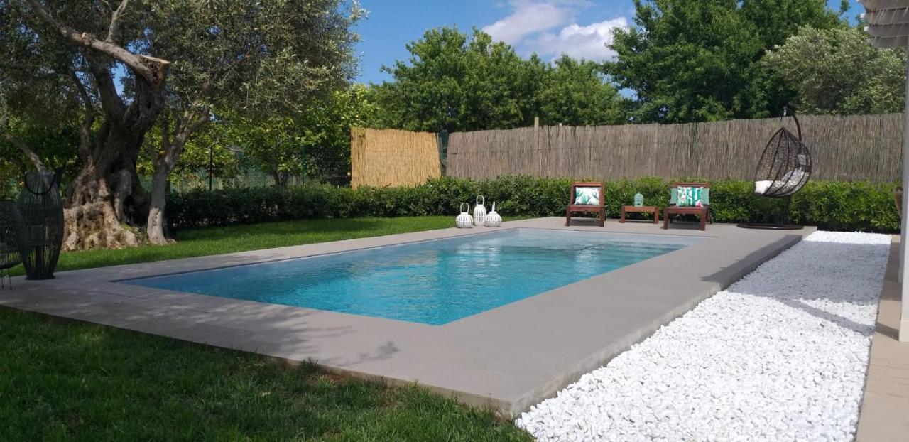 Villa Federica Con Piscina/With Pool Santa Maria Del Focallo Exterior photo